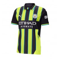 Camiseta Manchester City Bernardo Silva #20 Segunda Equipación Replica 2024-25 mangas cortas